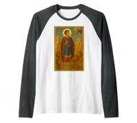 Orthodox Prophet Daniel Icon Raglan Baseball Tee