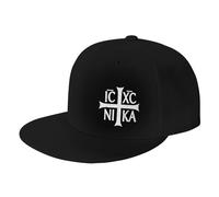 Orthodox Russian Cross Outdoor Sports Cap Quick Dry Sun Visor Hat Plain Baseball Cap for Running Hiking Travel