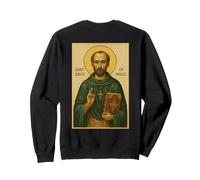 Orthodox Saint David of Wales Icon Sweatshirt