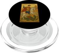 Orthodox Saint George & Dragon Icon Icon PopSockets PopGrip for MagSafe