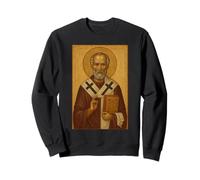 Orthodox Saint Nicholas of Myra Icon Sweatshirt
