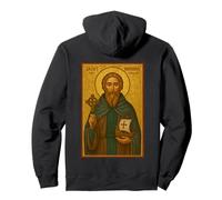 Orthodox St. Brendan the Navigator Icon - Celtic Saint Pullover Hoodie