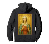 Orthodox St. Cecilia Icon Pullover Hoodie