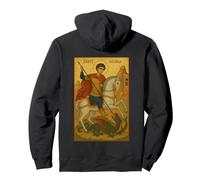 Orthodox St. George & Dragon Icon Pullover Hoodie