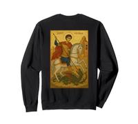 Orthodox St. George & Dragon Icon Sweatshirt