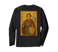 Orthodox St. Joan of Arc Icon Long Sleeve T-Shirt