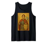 Orthodox St Joan of Arc Icon Tank Top
