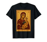 Orthodox Theotokos Icon of the The Saver of Souls T-Shirt