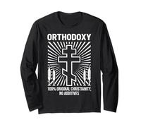 Orthodoxy Real Orthodox Christianity Eastern Orthodox Long Sleeve T-Shirt