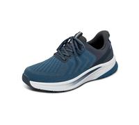 Orthofeet Men's Orthopedic Hands-Free Tilos Slip-On Sneakers, Blue, Size 7.5