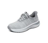 Orthofeet Women's Orthopedic Hands-Free Nira Slip-On Sneakers, Grey, Size 5