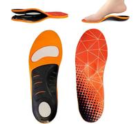 Orthoflexx Arch Support Orthotics, Orthoflexx High Arch Support Orthotics, High Arch Support Insoles Upgraded Version, Plantar Fasciitis Arch Support Insoles Inserts Women Men (1pairs,L)