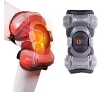 OrthoJointRelief Air Pressure Knee Massager - Heated Brace with Infrared Therapy & Vibration for Arthritis, Joint & Muscle Pain Relief - Adjustable Heat & Massage for Leg Support, Repair & Recovery