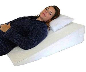 ORTHOLOGICS LARGE Bed Wedge Raised Pillow Acid Reflux GERD Memory Foam Back OL9