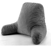 ORTHOLOGICS™️ Soft Reading Pillow Back Rest Lumbar Support Arm Seat Cushion Lounger Plush - Backrest for Books, Gaming, TV 2020 Model OL17