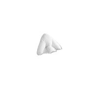 Lancashire Textiles Orthopaedic Batwing Shaped Neck & Back Support Pillow for Help with Cushioning and Sitting Complete with White Removable Pillowcase