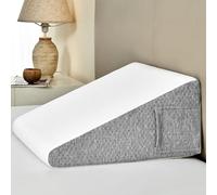 Orthopaedic Bed Wedge Pillow for Sleep Apnea with Adjustable Pillow, Wedge Pillow for Acid Reflux,Back Pain Relief, Snoring,Wedge Pillows for Sleeping After Surgery,Leg Elevation with Washable Cover