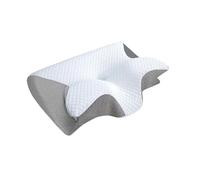 Orthopaedic Cervical Pillow-Ergonomic Side Sleeper Pillow, Memory Foam Neck Support Pillow for Neck Shoulder Pain Sleeping - Contour Bed Pillow with Washable Pillowcase (Grey,Pillows & pillowcases)