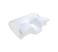 Orthopaedic Cervical Pillow-Ergonomic Side Sleeper Pillow, Memory Foam Neck Support Pillow for Neck Shoulder Pain Sleeping - Contour Bed Pillow with Washable Pillowcase (White,Pillows & pillowcases)