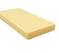 Orthopaedic Memory Foam Off-Cut - UK Made Visco Elastic for Dog Beds, Cushions & DIY Certified Foam - Supportive, Pressure-Relieving & Pain Relief (48" x 30", 1" (~2.5 cm))