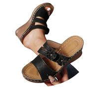 Orthopaedic Mules Slides Open Toe Bath Slides Boho Slippers Festive Barefoot Sandals Classic Sandals Leisure Beach Sandals Summer Slippers