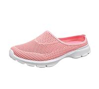 Orthopaedic Sandals Women's Walking Shoes Women's Lightweight Wide H Summer Shoes with Footbed Comfort Slippers Non-Slip Health Shoes Travel Sandals for Plantar Fasciitis, pink, 5 UK
