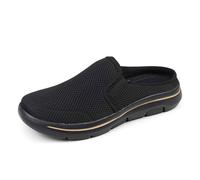 Orthopaedic Shoes Women's Lightweight Mesh Slippers Open Back Summer Hiking Shoes Slip On Breathable Outdoor Walking Shoes Comfortable Sandals Summer Shoes Trainers, black, 5 UK