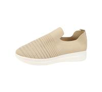 Orthopaedic Shoes Women's Slip On Trainers Women Woven Breathable Trainers Lightweight Running Shoes Sports Shoes Comfortable Slip-On Shoes Walking Shoes Arch Support Shoes Jogging Shoes, Beige2, 8.5