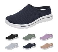 Orthopaedic Shoes Women's Slippers Front Closed Sandals Ergonomic Shoes Wide H Walking Shoes Summer Slip On Sneakers Breathable Sabots Comfortable Clogs Summer Shoes, blue, 7 UK