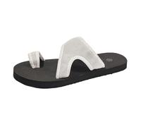 Orthopaedic Toe Sandals Women's Open Toe Slippers Slip On Summer Shoes Breathable Front Open Slippers Summer Slippers with Hallux Valgus Correction Band Flat Casual Shoes, White, 5 UK