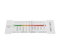 Orthopedic Angle Ruler 0 to 10 Numeric Rating Scale Plastic Evaluation