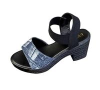 Orthopedic Arch Support Ladies Sandals Block Heeled Mules For Women Built-To-Last Stress-Free Sandals Lightweight Comfortable Sliders Platform Stylish Slides Summer Travel Sliders