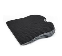 Orthopedic Car Seat Cushion for Porsche 918 Spyder, Memory Foam Wedge with Lumbar Support Breathable Booster Seat Pad for Driving,Black