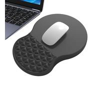 Orthopedic Desk Mat - Silicone Gel Padded Smooth Microfiber Texture Anti-Friction | Therapeutic Computer Peripheral Accessory For Game Station, Study Room, Bi