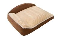 Orthopedic dog bed, Dog Bed Mats Soft Warm Large Cat Sofa Cushion Washable Sleeping Kennel Winter Pet Cozy Nest For Small Medium Big Dogs Supplies,Memory foam dog bed(Navy Blue,L-65x50x23cm)