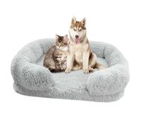 Orthopedic Dog Bed, Dog Crate Bed, Washable Dog Bed, Deluxe Plush Dog Crate Beds, Fluffy Comfortable Kennel Pad, Calming Dog Bed and Cat Bed, Fluffy Comfortable