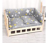 Orthopedic Elevated Dog Bed for Small to Medium Dogs and Cats, Washable Mattress for Arthritis Pain Relief, Indoor/Outdoor Use