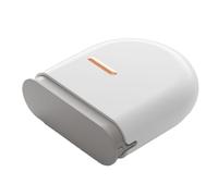 Orthopedic Gadget Storage Box: Invisible Grinding Protection Container | 11cm Large Capacity Stand With Design Ideal For Night Care, White/Dark Grey , Consulte la descripción