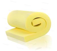 Orthopedic Gel Memory foam for Mattress toppers & Dog bed | 100% Visco Elastic Foam Cut to Size for Seat cushions, Chair pads & furniture, Plush Foam for Seating & Bed pillows (17 x 22 inch, 2" Thick)
