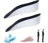 Orthopedic High Pads 1.0, Orthopedic Highpads 1.0, The First Orthopedic Height Insoles, Arch Support Insoles, Orthopedic Insoles for Arch Pain (Black, 0.59in/1.5cm)