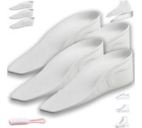 Orthopedic Highpads 3.0, Arch Support Orthopedics Highpadss, Breathable Soft Foam Insole, Height Increase Insoles for Men Women, Instantly Taller (White*2PC, 1.37in/3.5cm)