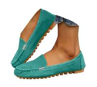 Orthopedic Loafers for Women Round Toe Slip On Shoe with Arch Support | Lightweight Slip on Anti Slip Shoes Platform Round Toe Walking Loafer with Arch Support Ladies Round Toe Walking Loafer