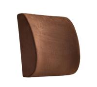 Orthopedic lumbar cushion for the back - ergonomic support pad with comfort padding | Autositz, office chair, plane, travel and home - rear cushions against pain and tension