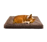 Orthopedic Memory Foam Dog Bed - Fluffy Plush Mattress with Removable Washable Cover and Anti-Slip Bottom