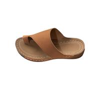 Orthopedic Sandals Women Bunions, Platform Flip Flops Flat Thong Sandals Bunion Corrector Sandal Mules Roman Sandal Open Toe Slippers Lightweight Pure Color Summer Shoes For Outdoor