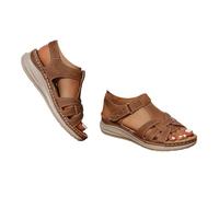 Orthopedic Sandals Women Plantar Fasciitis Clearance Comfort Wedge Sandal Casual Summer Open Toe Ankle Strap Sandal Wide Fit Cushion Walk Leather Sandals with Arch Support Outdoor Anti-Slip Platform