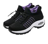 Orthopedic Shoes for Women,Comfort Wear Orthowear Shoes for Women,Mesh Breathable Cushion Sneakers,Comfort Wear Ortho Sneakers Breathable Knitted Trainers Comfortable Walking Footwear