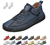 Orthopedic Shoes, Women's Handmade Leather Orthopedic Comfortable Shoes, Anti-Impact Non-Slip for Hiking Camping Driving (K,2.5)