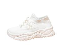 Orthopedic Summer Shoes for Women UK Wide Fit Running Shoes Breathable Knit Mesh Golf Trainers Fashion Platform Sneakers Comfortable Non-Slip Sports Deals of The Day Sale