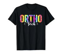Orthopedic Technician Surgeon Orthopedist Tie Dye Value Graphic T-Shirt, Men, Black, S